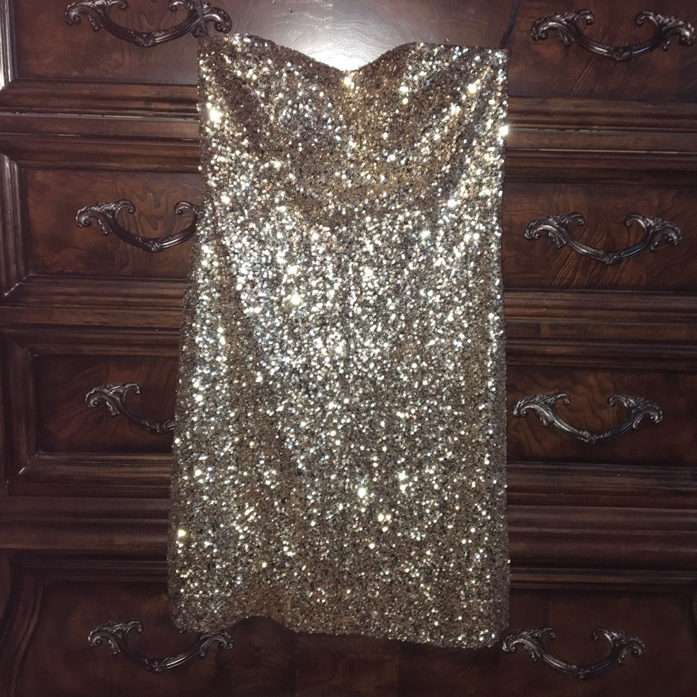 ☆ Emmolee ☆ Gold sequins Dress